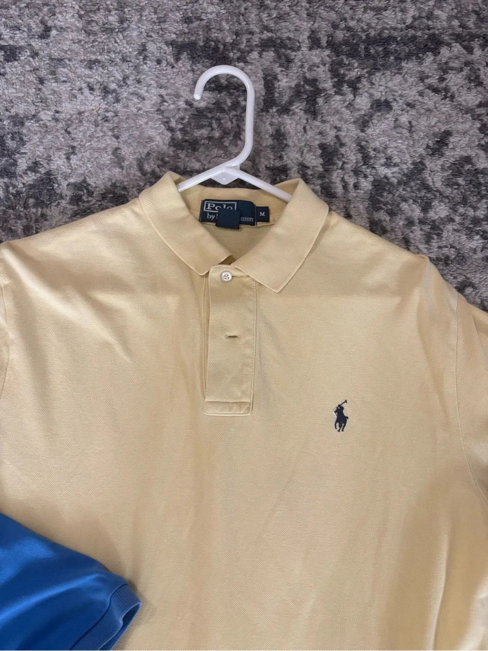 Ralph Lauren Blue & Pale Yellow Polo Pair